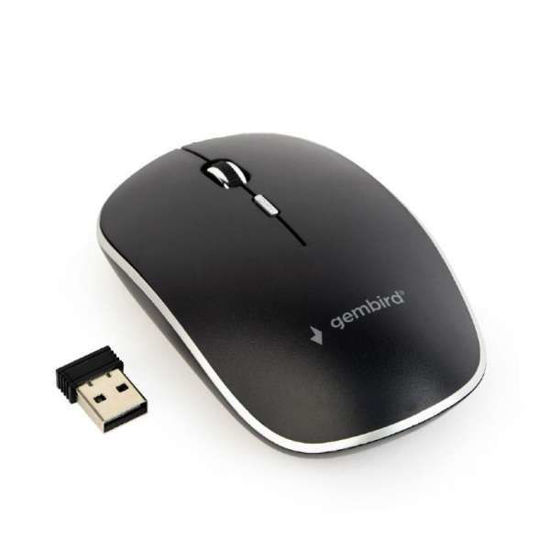 Fotografia e Mouse Gembird Wireless MUSW-4B-01 Optical 1600DPI Black.