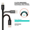 Fotografia e SWISSTEN textile data cable USB-C / USB-C, length 1.2 m.