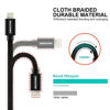 Fotografia e SWISSTEN textile data cable USB-C / Lightning, PD, length 1.2 m.