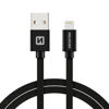 Fotografia e SWISSTEN textile data cable USB-A / Lightning, length 3 m.