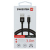 Fotografia e SWISSTEN textile data cable USB-A / Lightning, length 3 m.